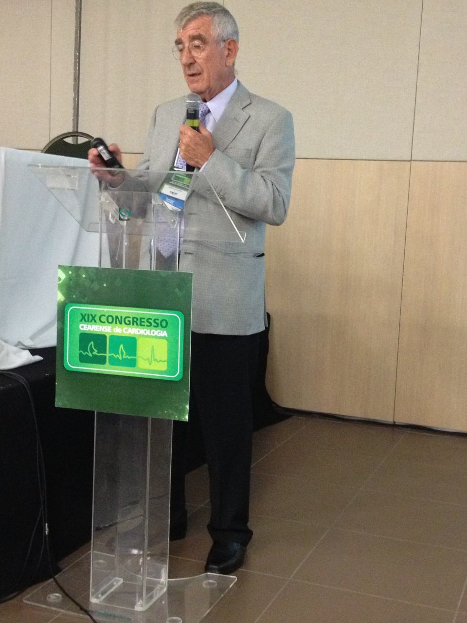 Marcelo Elizari en el XIX Congreso Cearense de Cardiología