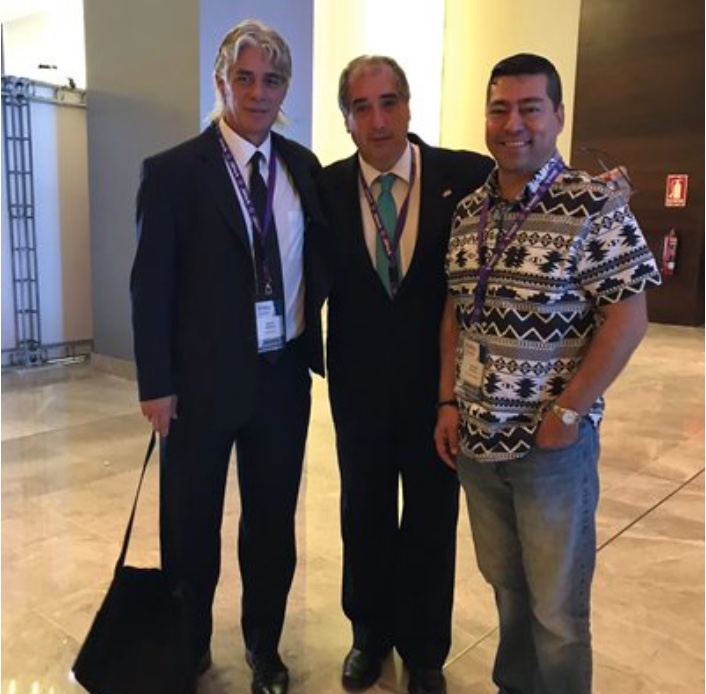 Martín Ibarrola, Adrián Baranchuk y Héctor Barajas Martínez en SIAC 2017, Panamá